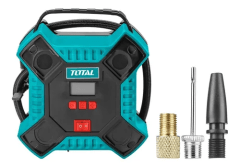 Inflador De Neumaticos 12v 11 Bar 35l/m Total Tools