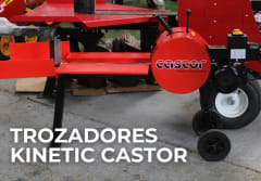 PARTIDOR DE LEÑA KINETIC CASTOR 8 TONELADAS ELÉCTRICO