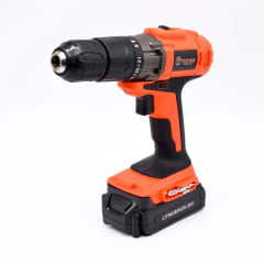 Taladro Impacto Recargable 20V 13 mm con 2 Baterías y Cargador