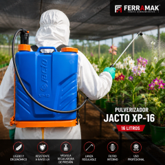 PULVERIZADOR JACTO XP 16 LITROS