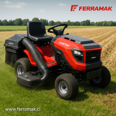 Tractor Castor 42” con Recolector y Motor Briggs & Stratton E1350 – Rendimiento Garantizado