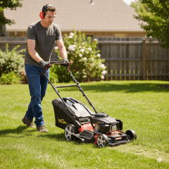 Cortadora de cesped 5hp autopropulsada hg51smh-v20