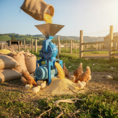 Molino Granos Martillo 3HP Harina Chancadora 220v