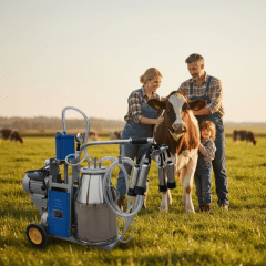 Maquina Ordeñar 1 Vaca/cabra Lechera Ordeñadora Portátil Ferramak