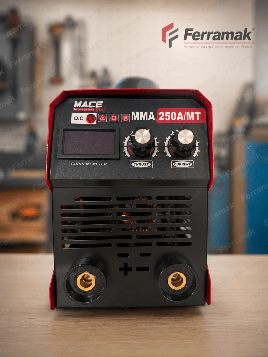 Soldadora Inverter MACE MMA 250A/MT2