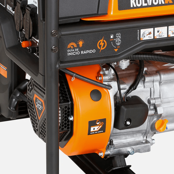 Generador Eléctrico Gasolina 2.2kVA KOLVOK GO22G3