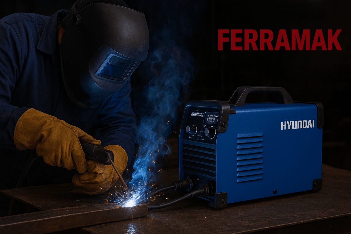 Soldadora TIG HF - MMA Hyundai 82HYTIG200 200 Amperes / 18 Volt2