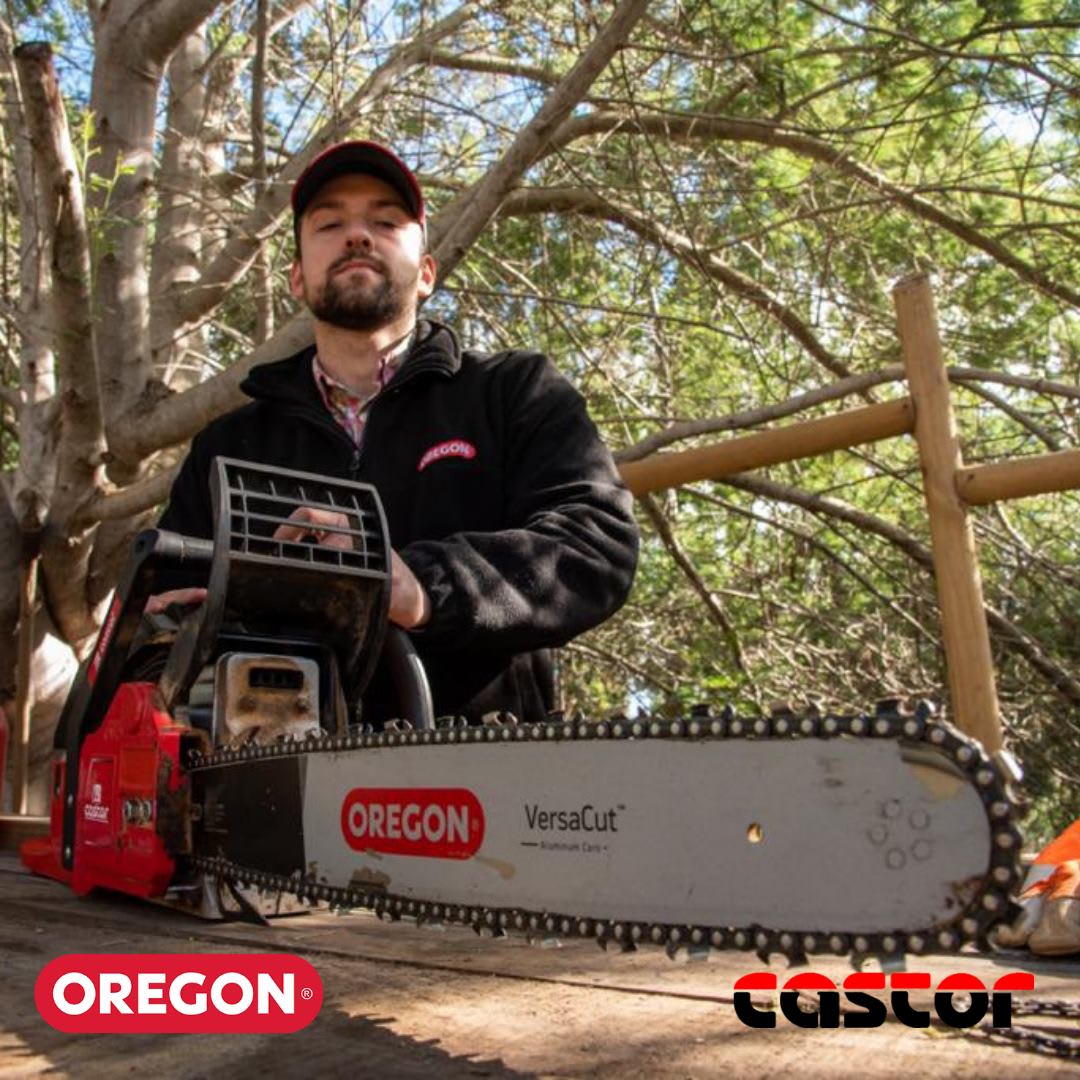 Motosierra a Gasolina Castor T-CS5200 52cc | Espada 18” – 2.8HP para Corte de Leña y Poda Profesional2