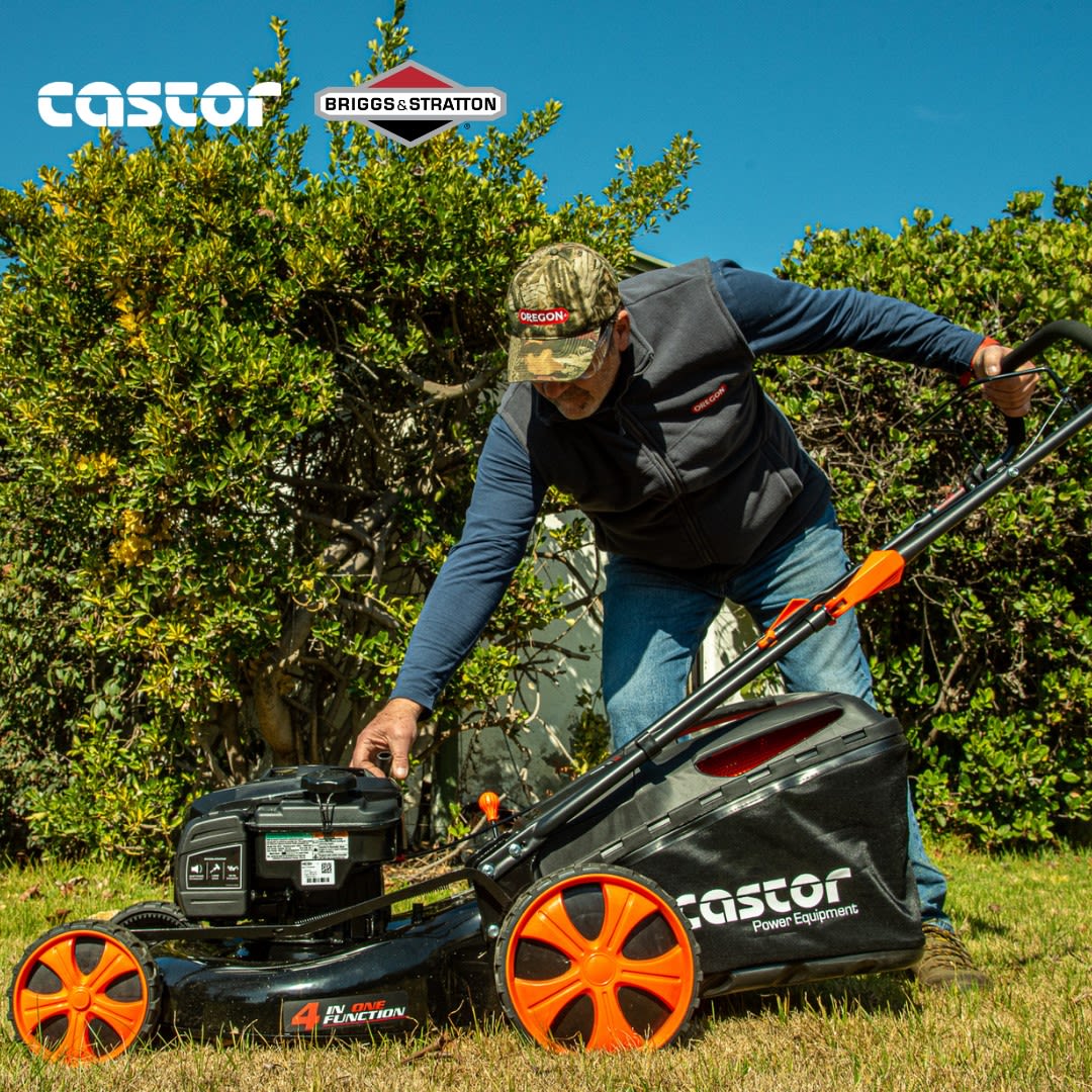 Cortacesped Castor  MOTOR B&S 163 CC. 675 EXI / Cortadora de pasto 4 ruedas3