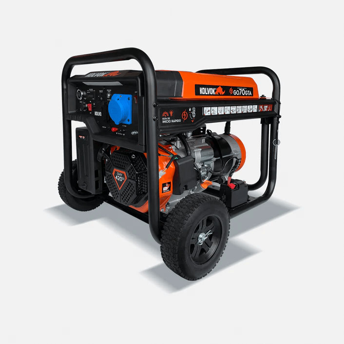Generador Eléctrico Gasolina 6.5kVA KOLVOK GO70GTA1