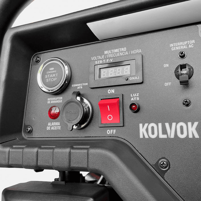 Generador Eléctrico Gasolina 6.5kVA KOLVOK GO70GTA3