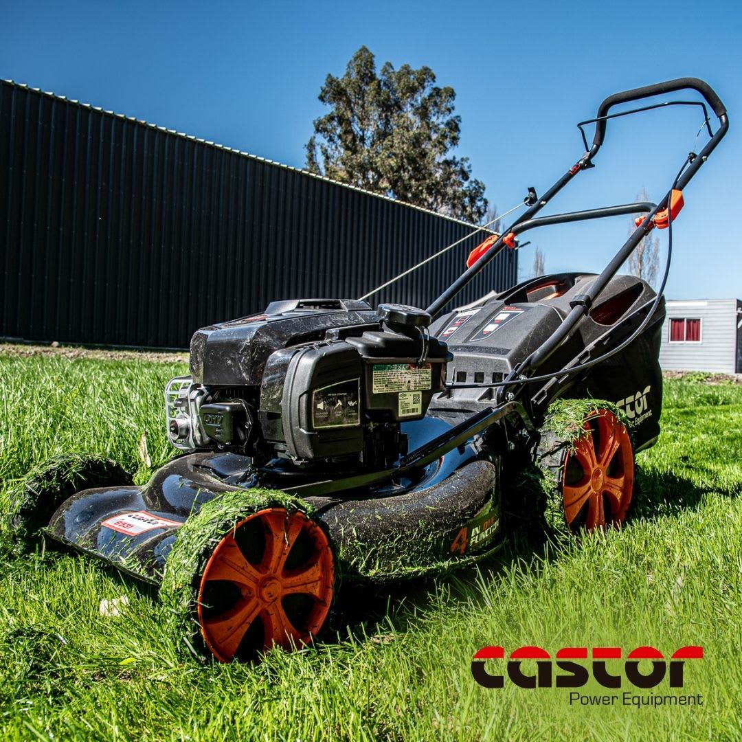Cortacesped Castor  MOTOR B&S 163 CC. 675 EXI / Cortadora de pasto 4 ruedas1