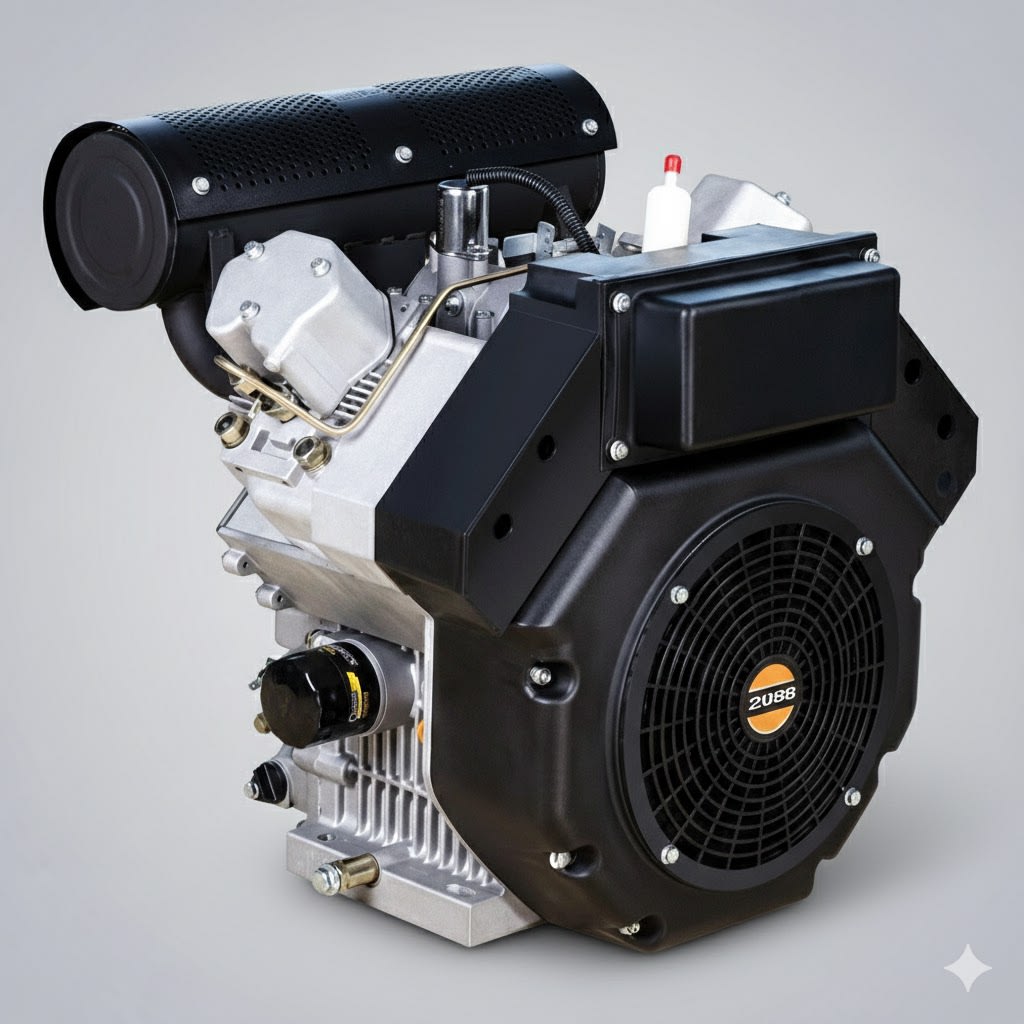 MOTOR 22 HP DIESEL CON ARRANQUE ELECTRICO1