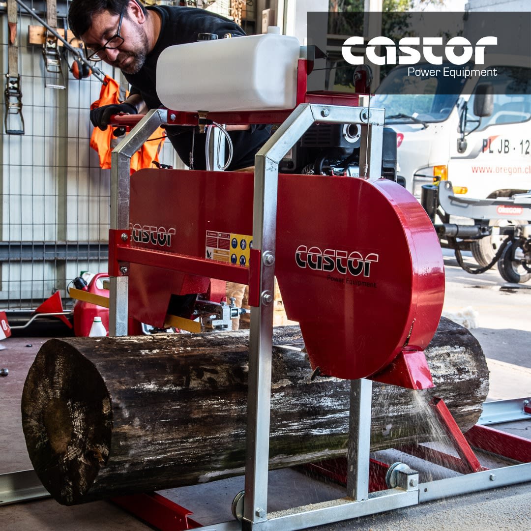Banco Aserradero Castor 6.5 HP Motor B&S1