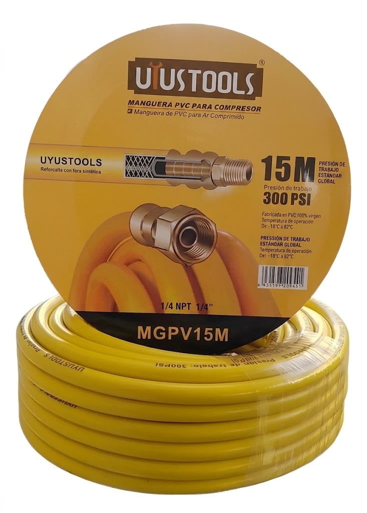 Manguera Para Compresor De Aire 1/4 15 Mts2