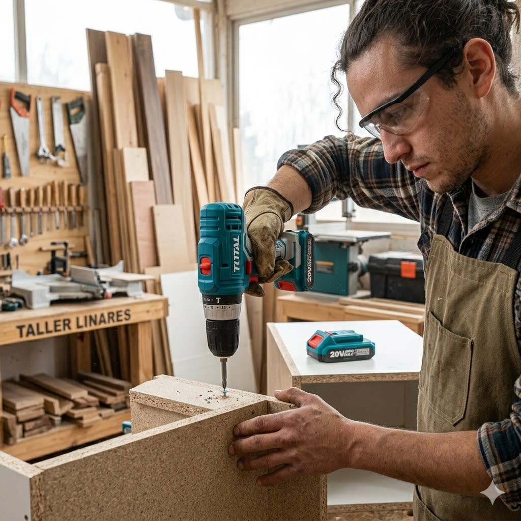 Taladro Percutor Inalámbrico 20V1