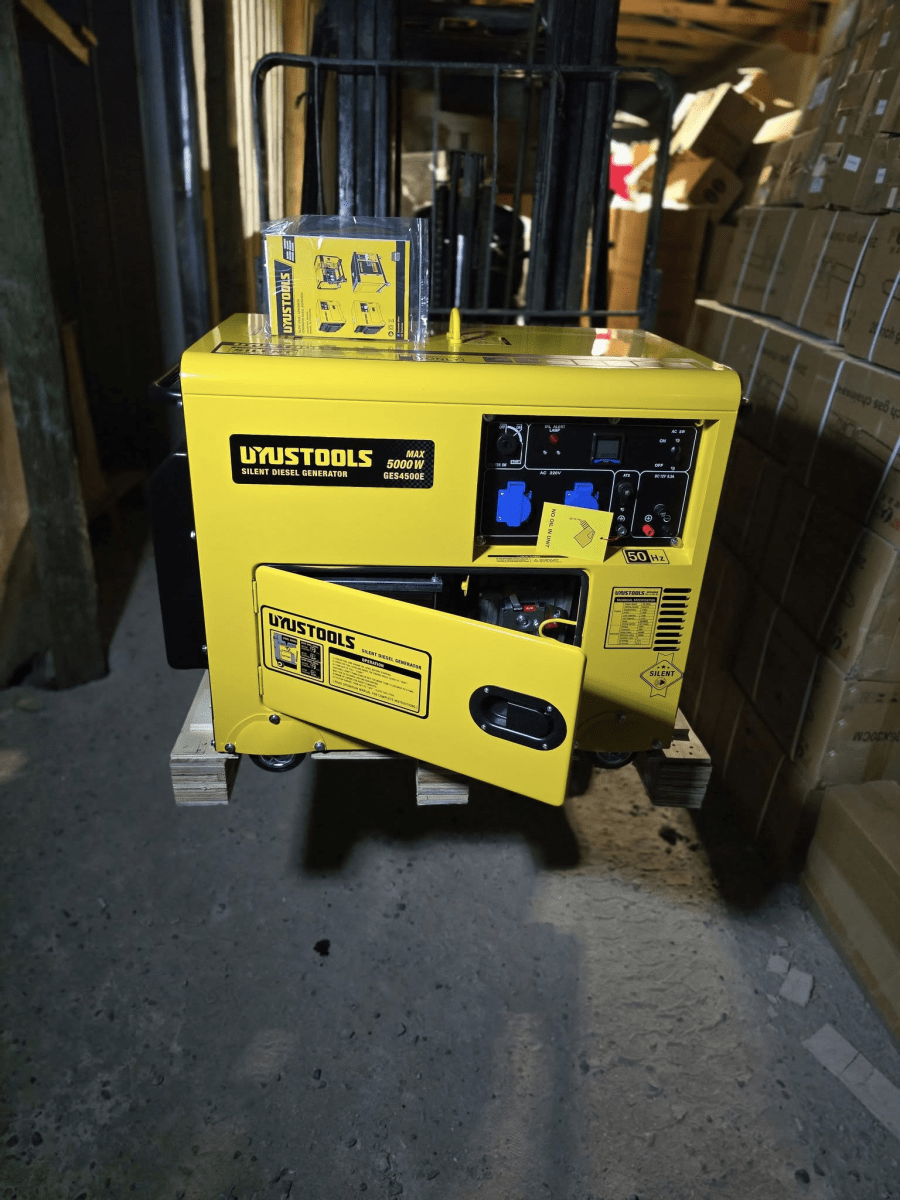 Generador Eléctrico 5000W UYUSTOOLS Ges4500e1