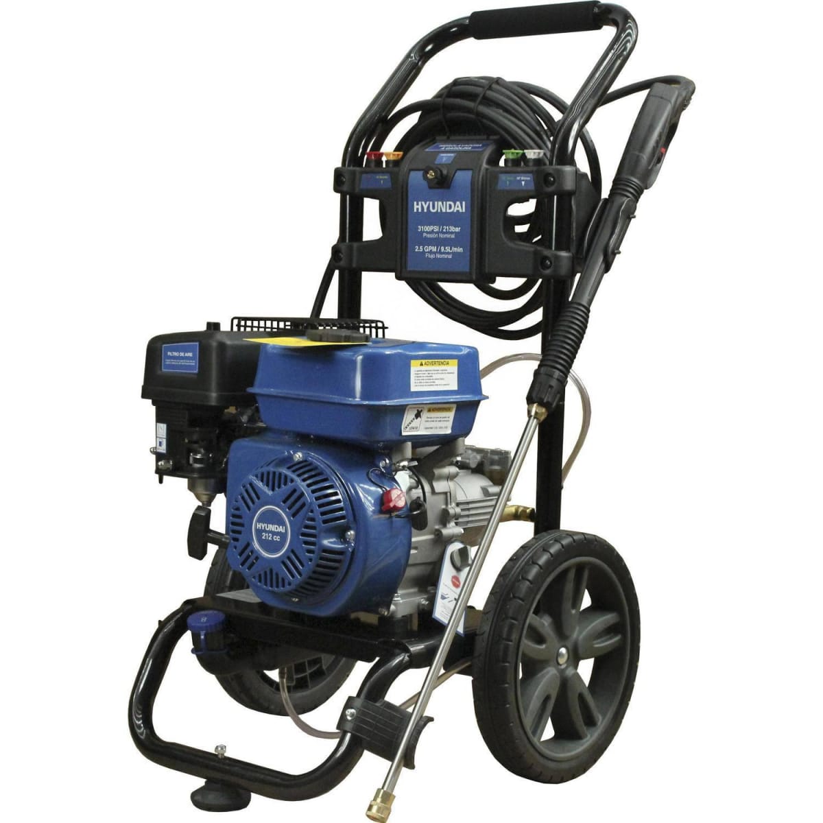 Hidrolavadora a combustión 7 hp 3100 PSI Hyundai 82HYGPW31001