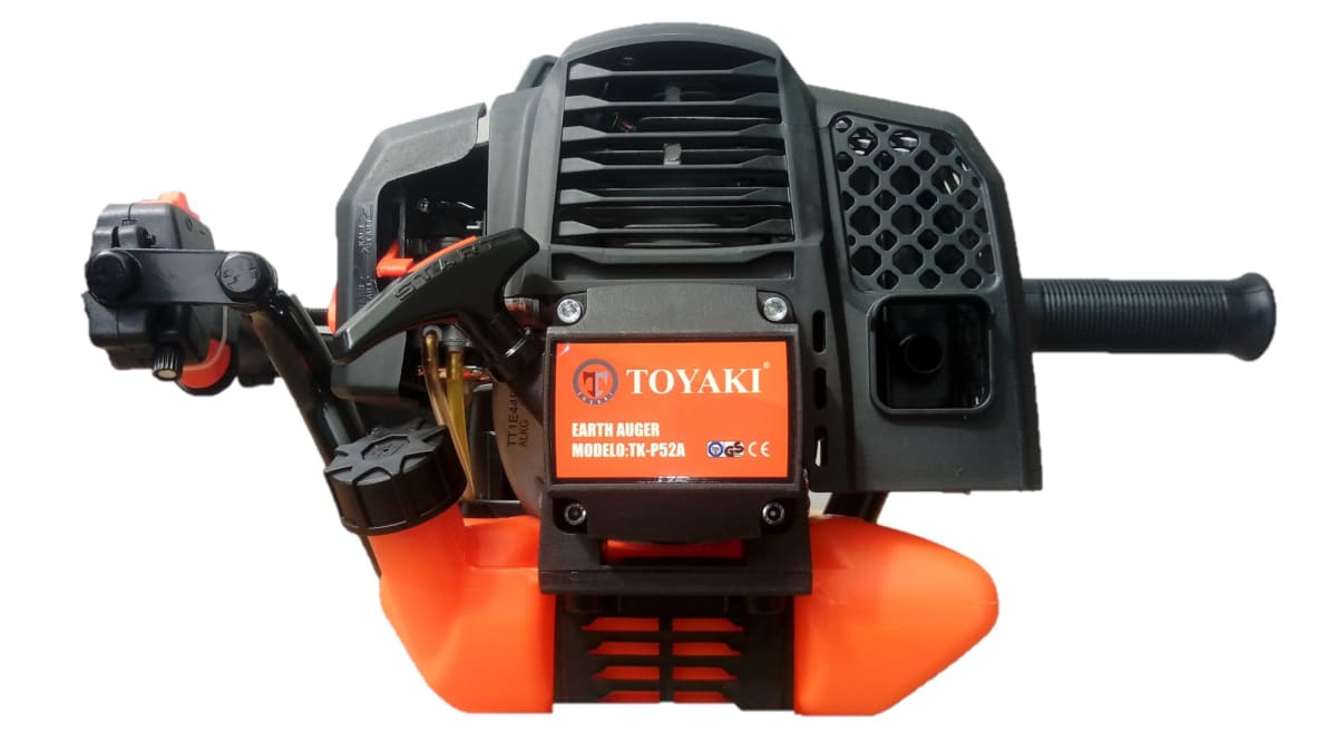 Barreno Ahoyador Profesional TOYAKI Japón + 3 Brocas | Perforador de Suelo para Postes y Plantaciones4