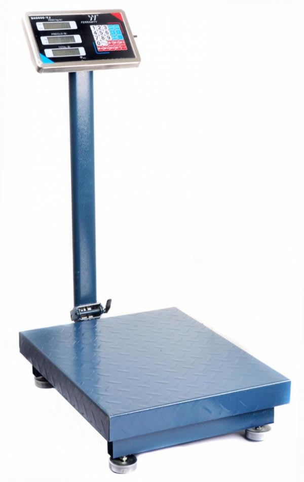 BALANZA ELECTRÓNICA DIGITAL CON BRAZO 600KG FERRAWY1