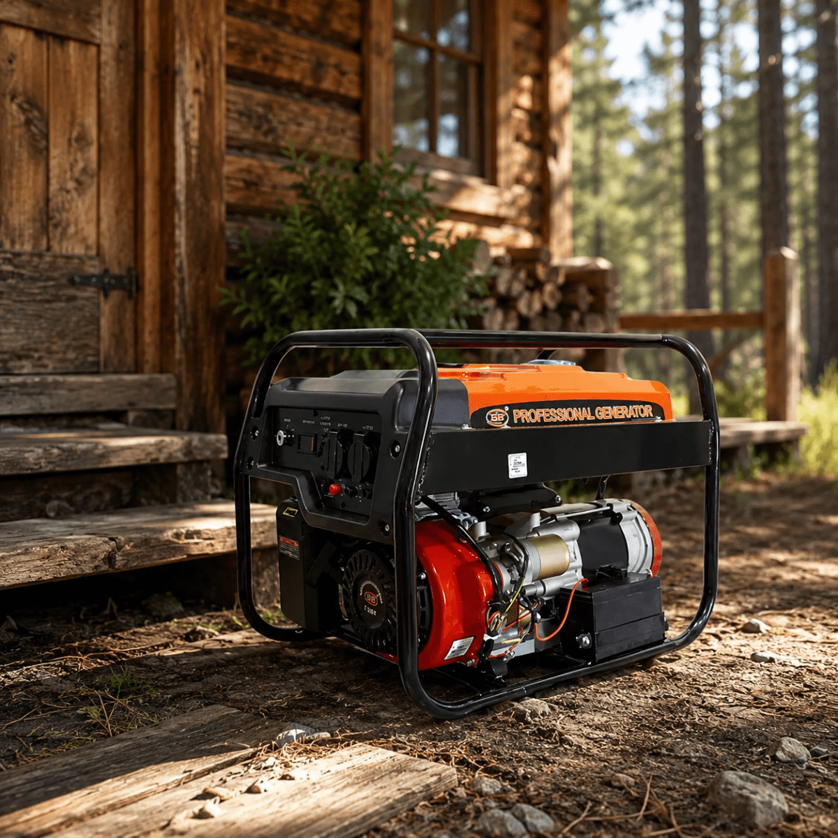 Generador Bencinero  3 kW con Partida Eléctrica1
