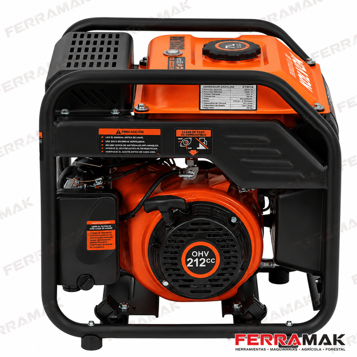 Generador Eléctrico Gasolina Inverter KOLVOK 3.5 kVA1