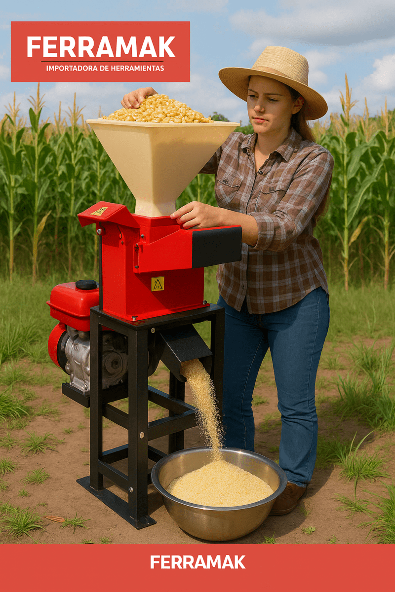 Triturador Forrajero CID 125 LMV a Gasolina – Chancador para Pasto, Maíz y Forraje Seco2