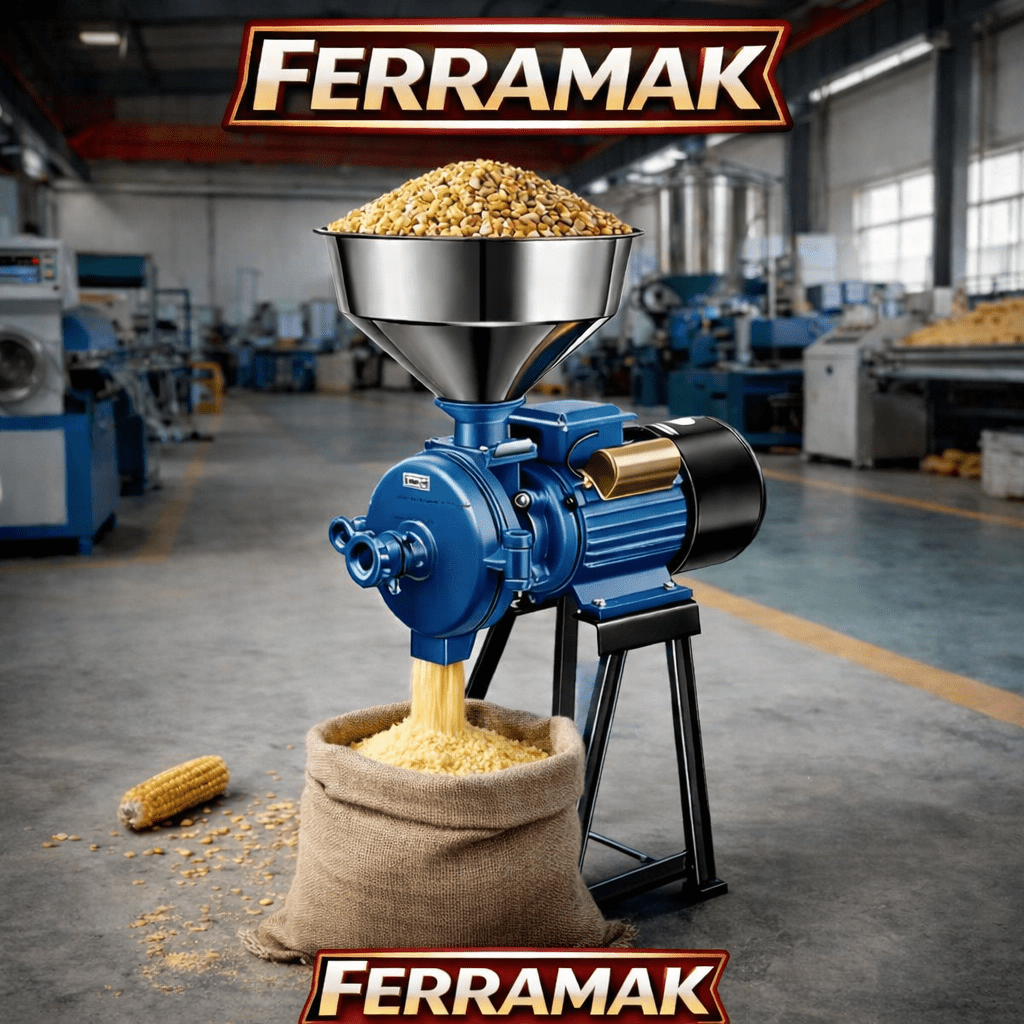 Molino de Piedra FERRAMAK 2HP – Trabajo Seco y Húmedo2