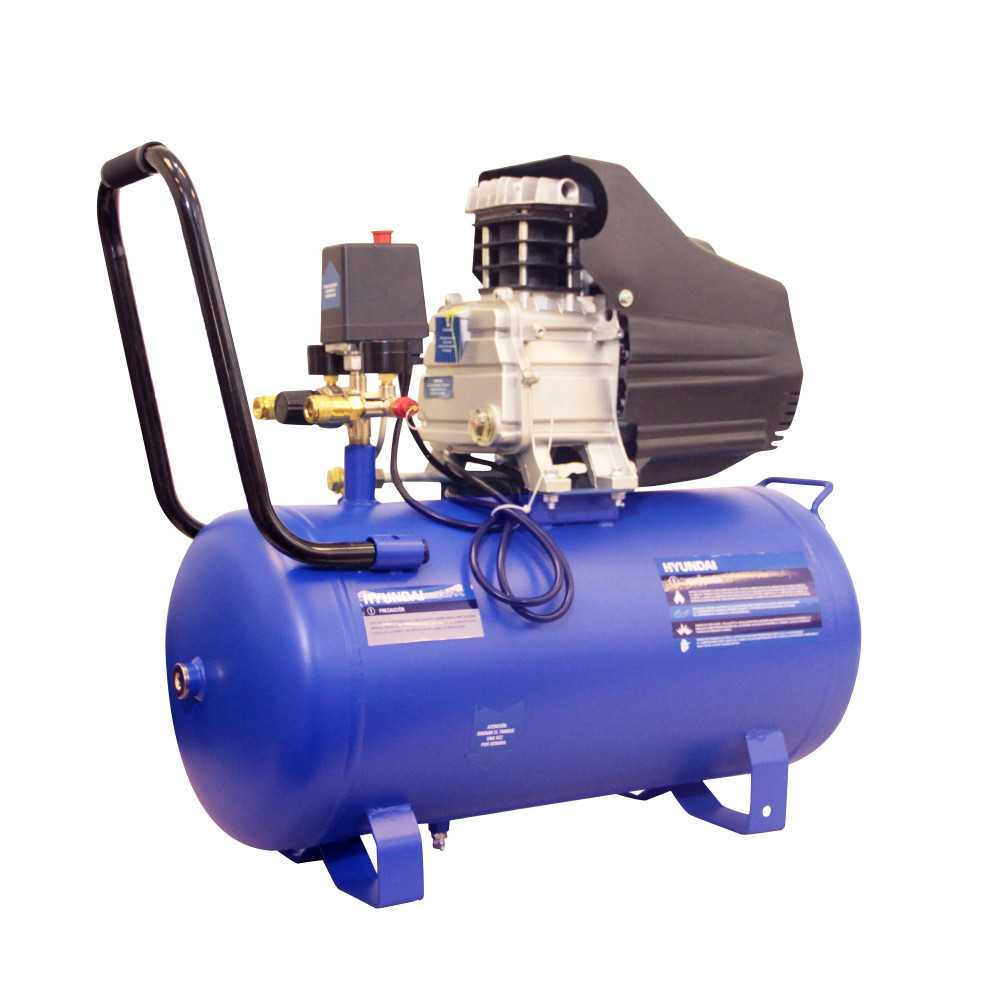 Compresor Hyundai 50L 2HP Monofásico 115 PSI – Aire Directo para Talleres y Herramientas Neumáticas1