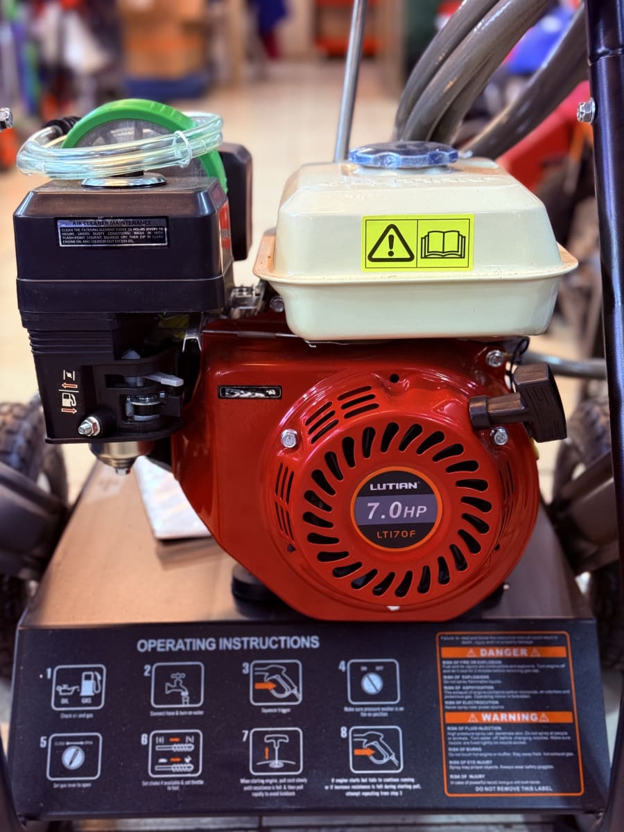 Hidrolavadora Lutian 2.500 Psi  Bencinera 7.0 Hp3
