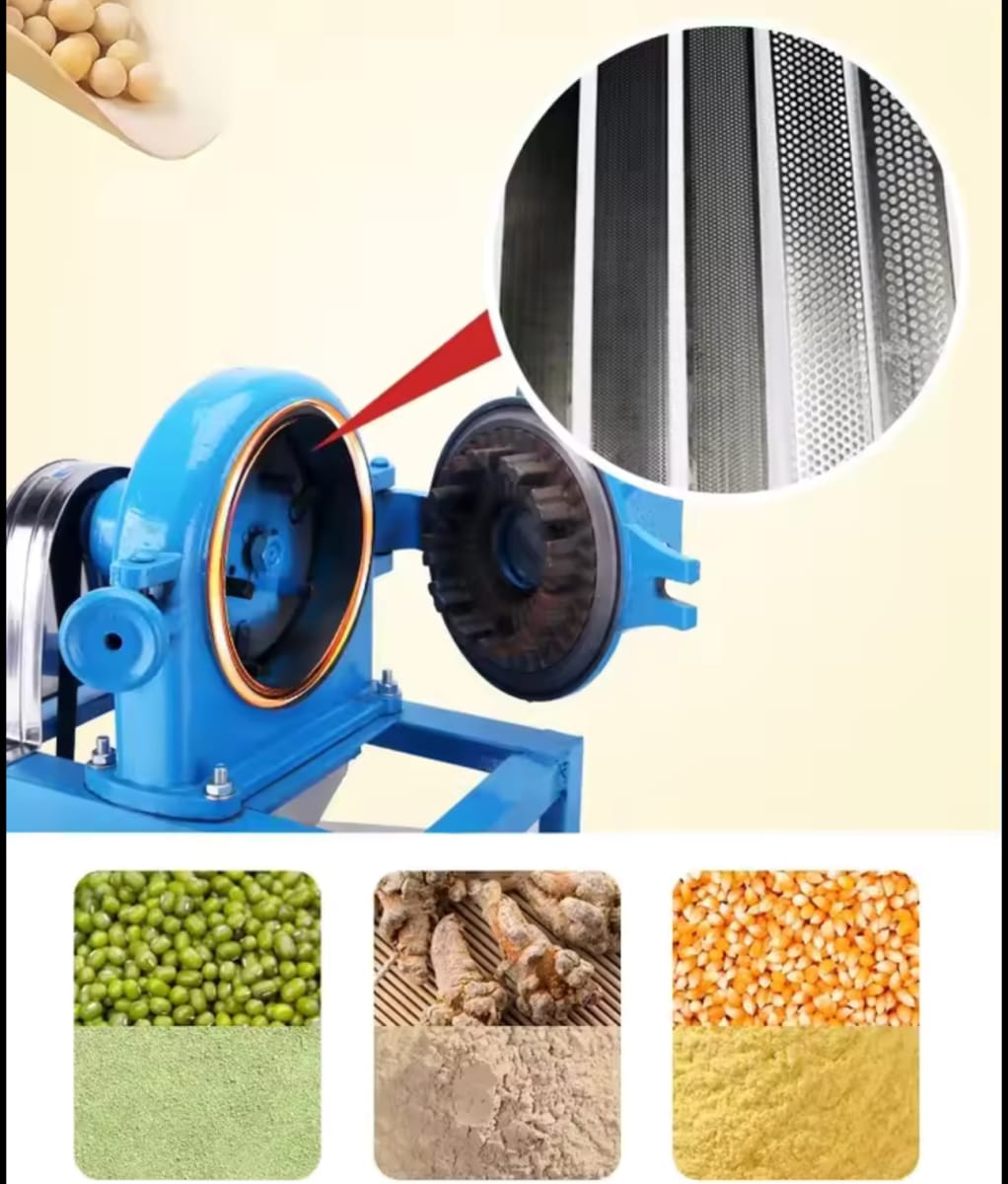 Molino Martillo Para Granos 2cv Harinero Tipo Piña3