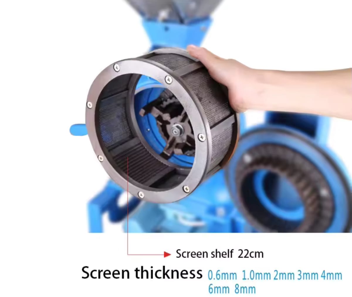 Molino Granos Martillo 3HP Harina Chancadora 220v5