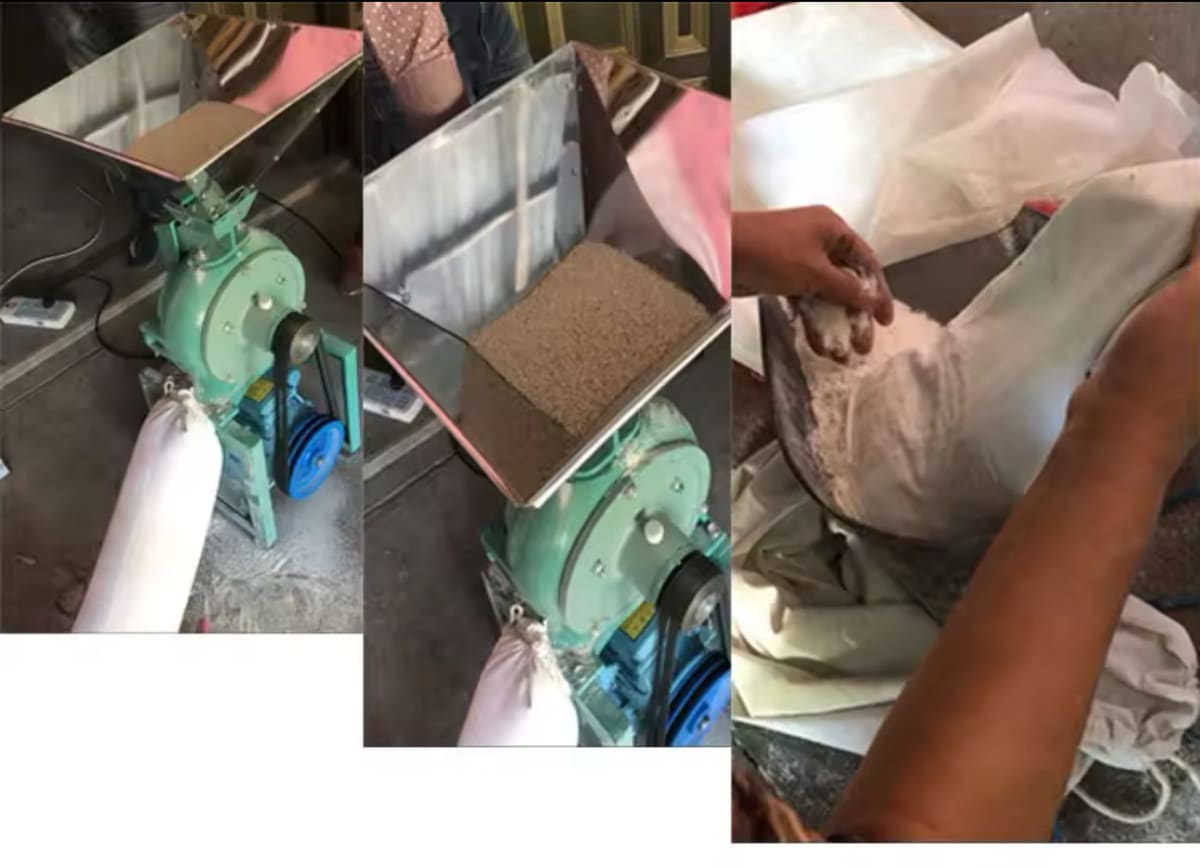 Molino Granos Martillo 3HP Harina Chancadora 220v4