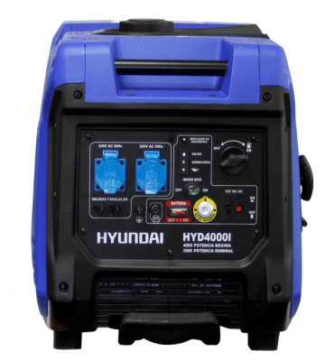 GENERADOR HYUNDAI INVERTER HYD4000I 4.0 KW. GASOLINA P.ELECTRICA Y C.REMOTO1