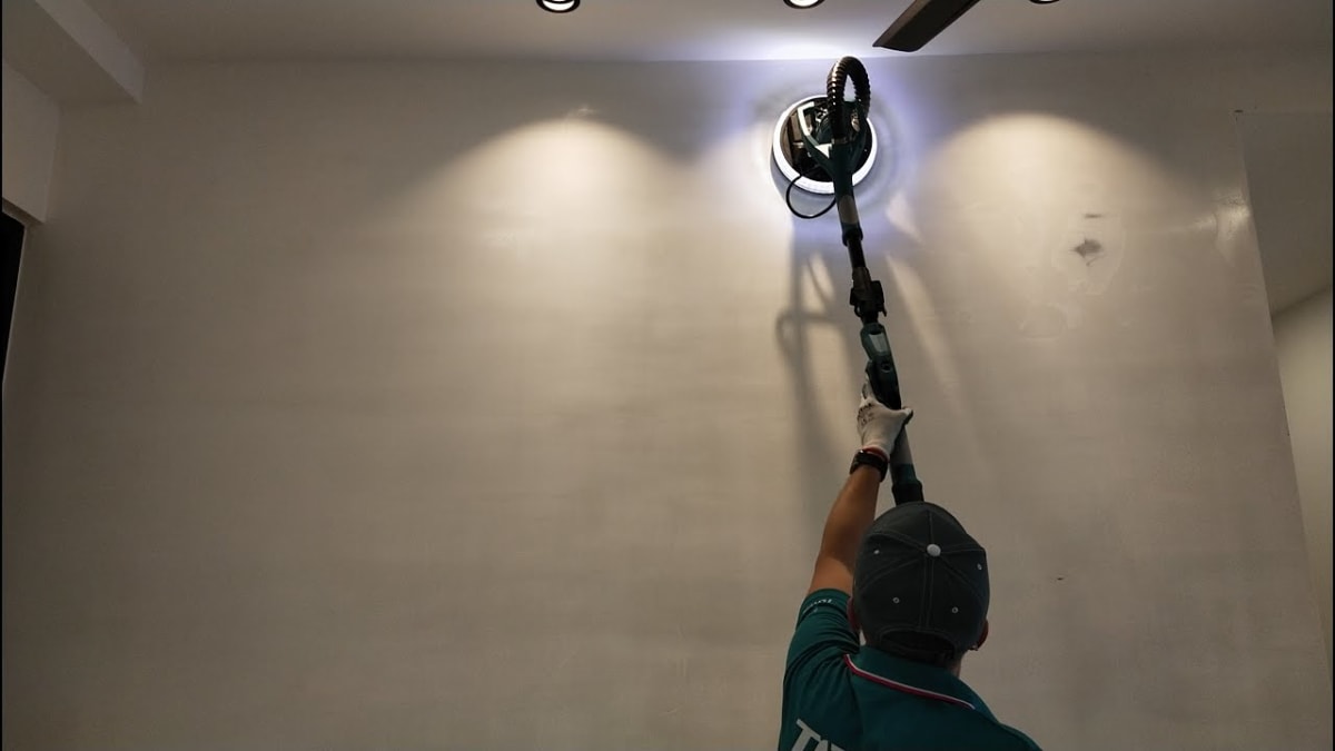 Lijadora de Pared y Piso Total TWS10501 1050W – Potente, Versátil y de Alto Rendimiento2