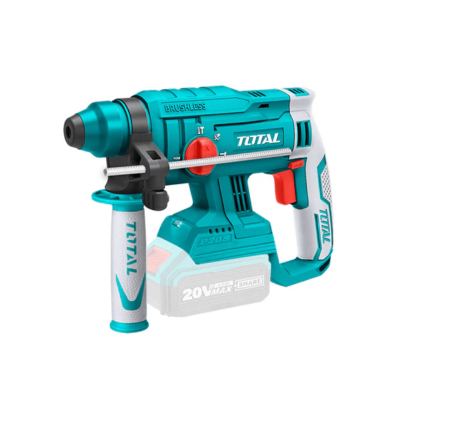 ROTOMARTILLO INALÁMBRICO SDS-PLUS 20V 1.5J SIN BATERÍA NI CARGADOR TOTAL TOOLS TRHLI22011