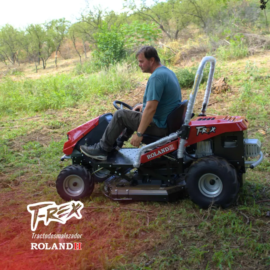 Tractor Desmalezador Profesional ROLAND H T-REX PRO 2WD5