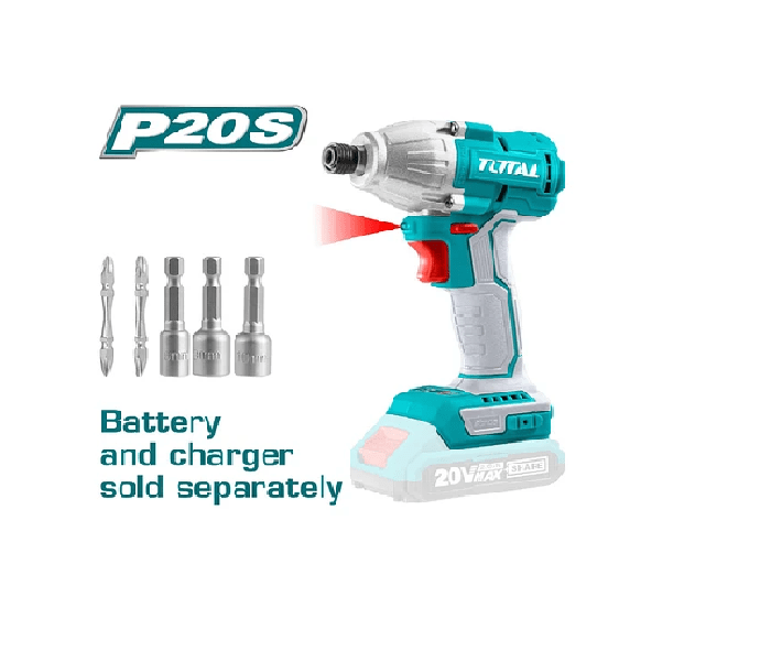 Atornillador De Impacto 20v 170nm TOTAL TIRLI200301