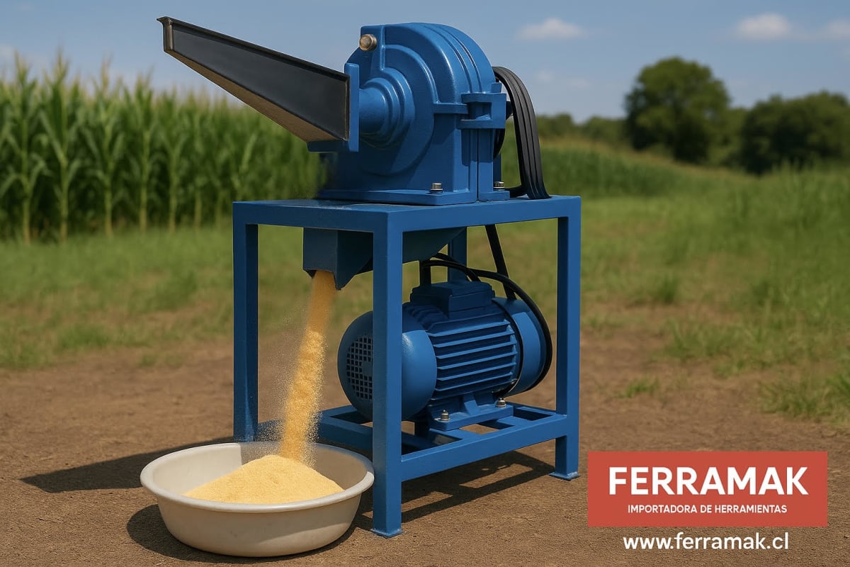 Molino Martillo Para Granos 2cv Harinero Tipo Piña4