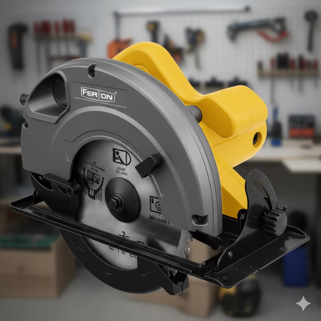 Sierra Circular Eléctrica Ferton  1800w2