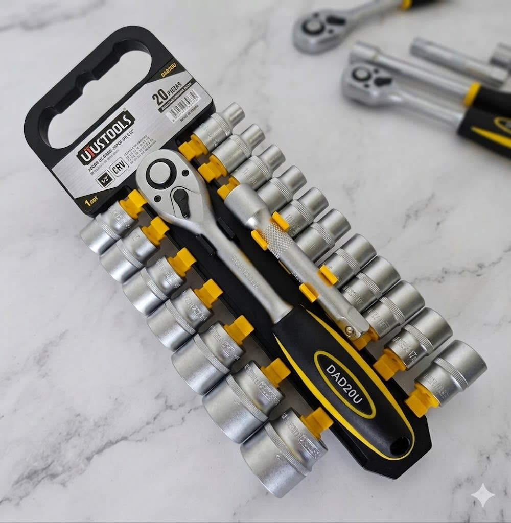 Juego De Rachet + Dados X 20 Piezas 1/21