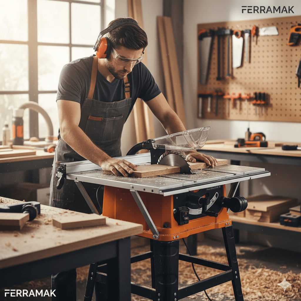 Sierra de Mesa 255 Mm 10'' / 1500 W 220v hoteche4