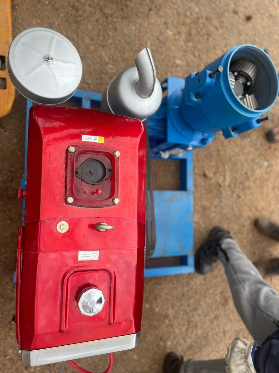 Pelletizadora Diésel 26 HP – Producción 450 kg/hora | Ideal para Alimento Balanceado o Biomasa6