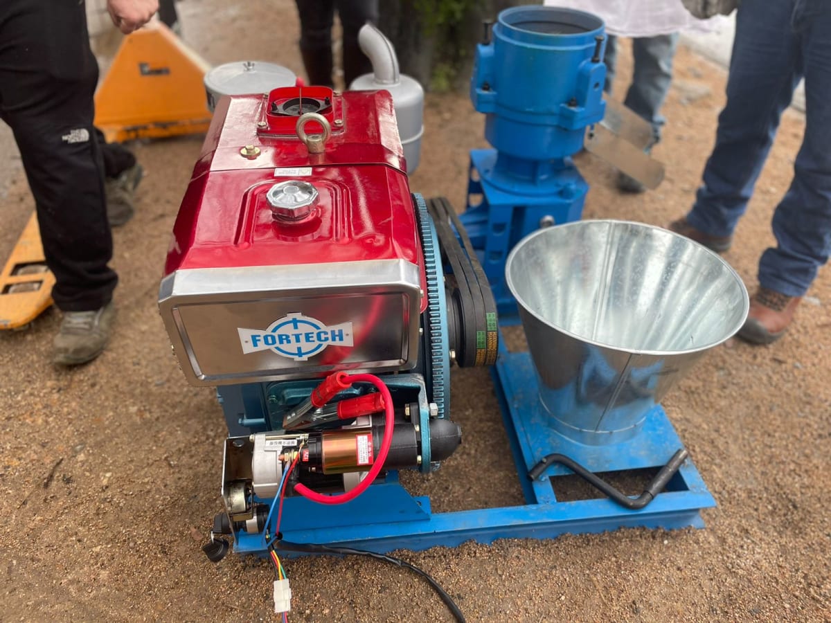 Pelletizadora Diésel 26 HP – Producción 450 kg/hora | Ideal para Alimento Balanceado o Biomasa5