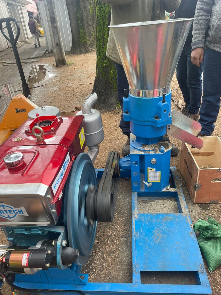 Pelletizadora Diésel 26 HP – Producción 450 kg/hora | Ideal para Alimento Balanceado o Biomasa3