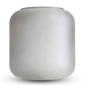 FLORERO ICY GREY 19 CM