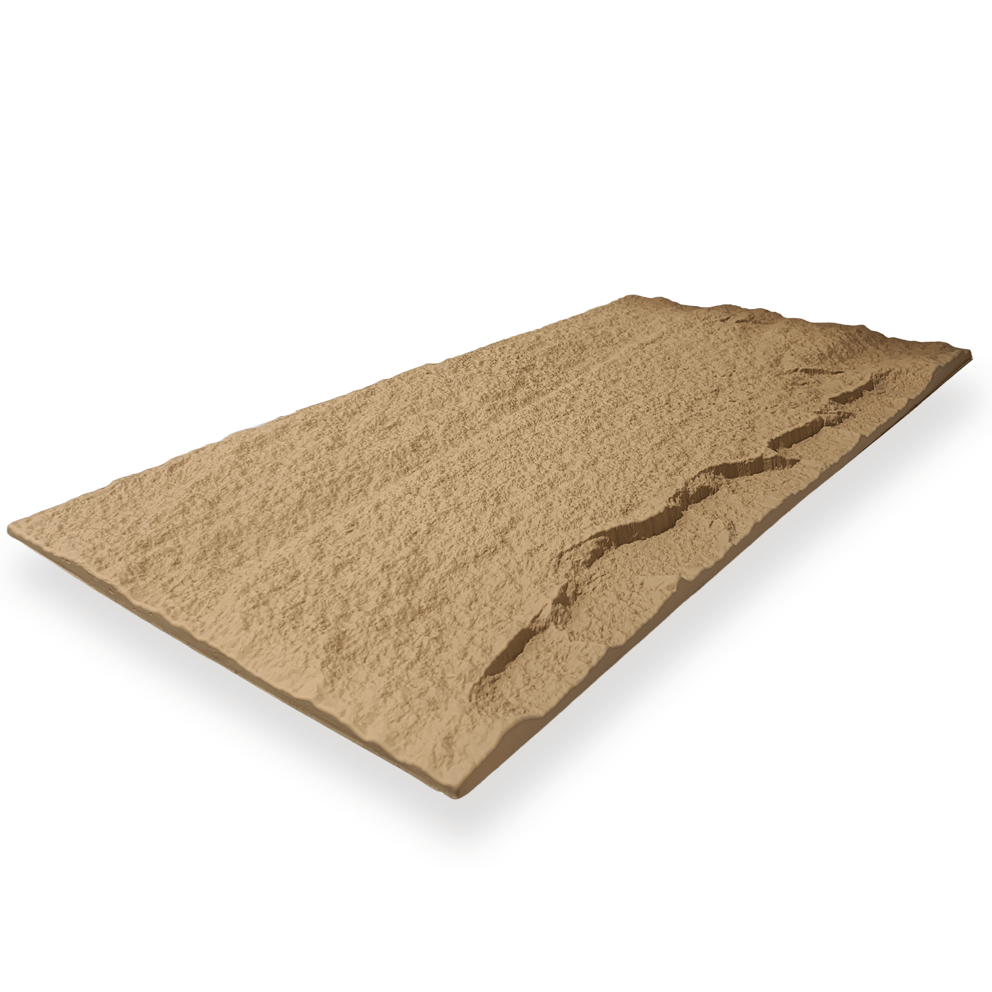Piedra PU Arenisca Dorada 120 * 60 * 3 cm B72