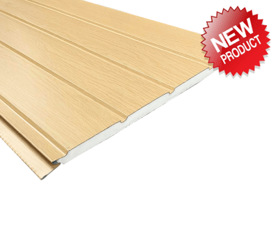 Siding Metal Horizontal Crema HC-G3