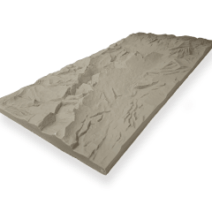 Piedra PU Correlativa Cemento Natural 120 * 60 * 6 cm #3A