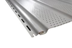 Perfil Siding Alero Perforado B Blanco Unid. 381 * 30 cm